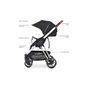 Коляска El Camino Gallant ME 1071-1 v.2 Black night (ME 1071-1 black night) - зменшене зображення 3