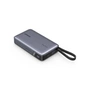 Батарея універсальна Ugreen 20000 mAh 67W Cable Space gray (U_55996B) - зменшене зображення 2
