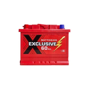 Акумулятор автомобільний EXCLUSIVE 60Ah (+/-) (500EN) (059 311) зображення 1