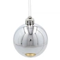 Ялинкова іграшка Chomik пластикові кульки 20 шт, 5см, сріблясті (5900779893801_3) - зменшене зображення 4