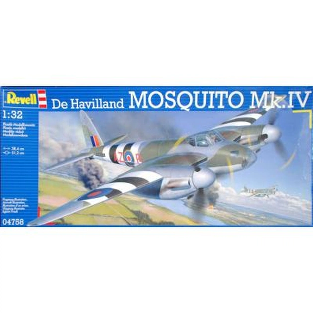 Збірна модель Revell Нічний винищувач Mosquito Mk. IV 1:32 (4758) - изображение 1