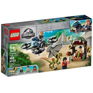 Конструктор LEGO Jurassic World Втеча дилофозавра 168 деталей (75934) зображення 1