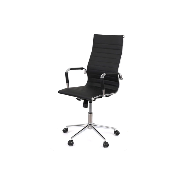 Офісне крісло Аклас Кап PB Tilt (XY-8101) Черный (PU Black) (00148893) - зображення 1