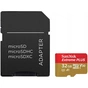Карта пам'яті SanDisk 32GB microSD class 10 V30 Extreme PLUS (SDSQXBG-032G-GN6MA) - зменшене зображення 1