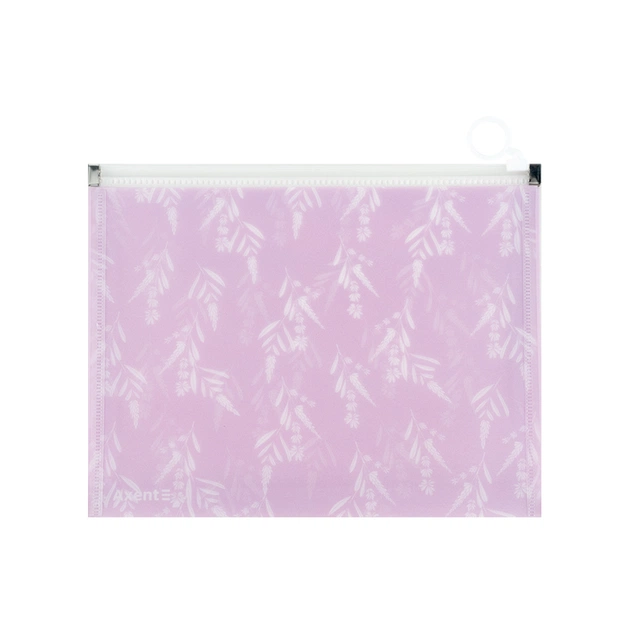 Папка на блискавці Axent zip-lock А5 Lavender-3 (1498-38-A) - picture 2
