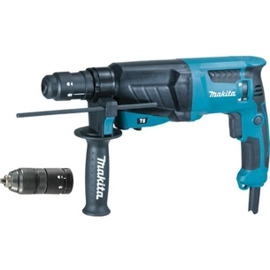 Перфоратор Makita HR2630T, SDS-Plus 26мм со сменным патроном, 800Вт, 2,4Дж (HR2630T) зображення 1
