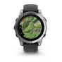 Смарт-годинник Garmin fenix E, 47mm, Stainless Steel/Black, GPS (010-03025-00) - зменшене зображення 7
