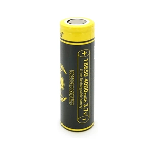 Акумулятор 18650 4000mah (3800-4000mah), 3.7V(2.75-4.2V) Liitokala (King-4000) зображення 1