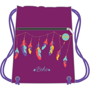 Сумка для взуття Cool For School Boho на два відділення з блискавкою (CF85737) зображення 1