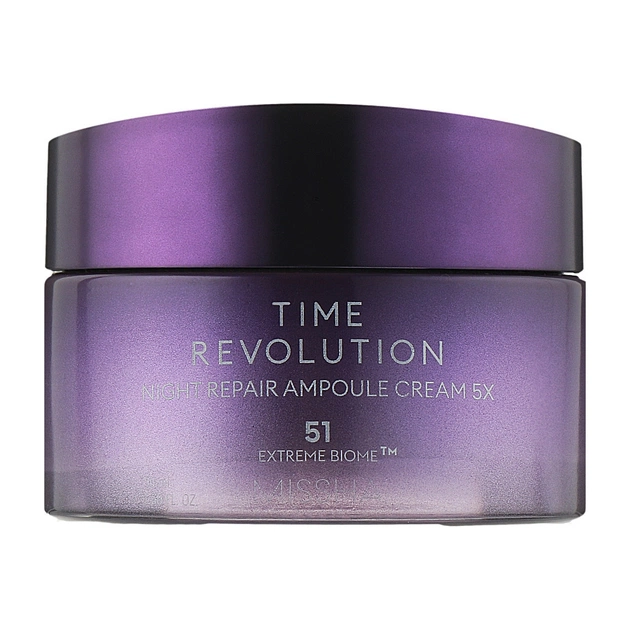 Крем для обличчя Missha Time Revolution Night Repair Ampoule Cream 5X 50 мл (8809747922048) - изображение 1