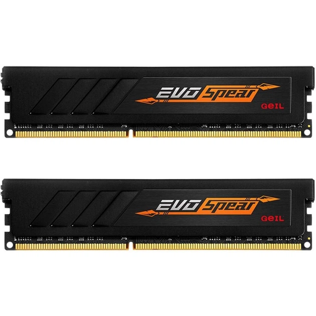 Модуль пам'яті для комп'ютера DDR4 16GB (2x8GB) 3600 MHz EVO Spear Geil (GSB416GB3600C18BDC) - изображение 1