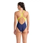 Купальник Arena Breath Swimsuit V Back Lb 008330-760 чорний, жовтий, зелений, синій 36 (3468337422037) - зменшене зображення 2