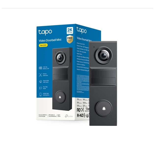 Дверний дзвінок TP-Link Tapo D205 (TAPO-D205) - picture 12