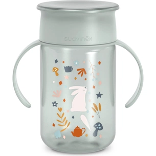 Поїльник-непроливайка Suavinex Wonderland 340 мл +12 міс. світло-зелена (402793) изображение 1