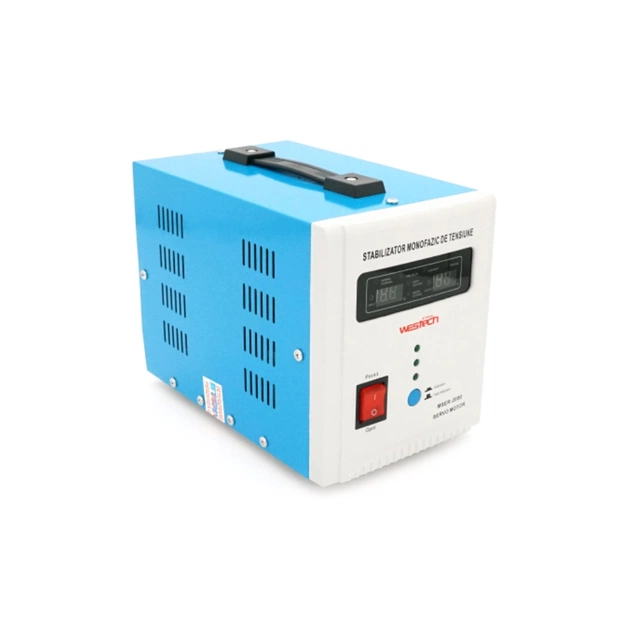 Стабілізатор напруги Westech MSER 2000 VA-V2/1600W , 1ф (MSER 2000 VA-V2B) - зображення 1