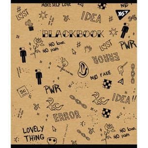 Зошит Yes А5 Tattoo Крафт 18 аркушів клітинка (765086) зображення 1