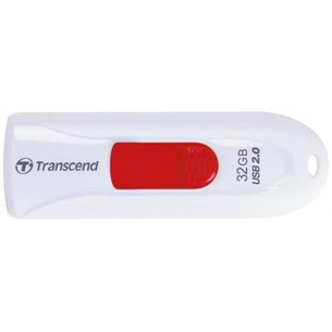 USB флеш накопичувач Transcend 32GB JetFlash 590 White USB 2.0 (TS32GJF590W) зображення 1