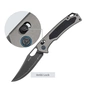 Ніж SRM Retriever 9203-AK, Black G10/Aluminium, Black Stonewash (9203-AK2) - зменшене зображення 11