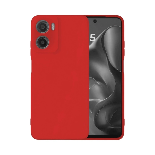 Чохол до мобільного телефона Intaleo SoftShell Motorola G06 Red (1283126635939) - зображення 1