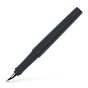 Ручка пір'яна Faber-Castell POLY Fountain Pen Black, колір корпусу чорний, перо F (0,5 мм) (32995) - зменшене зображення 1