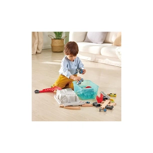 Залізниця Hape у контейнері Місто 48 елементів (E3771) зображення 1