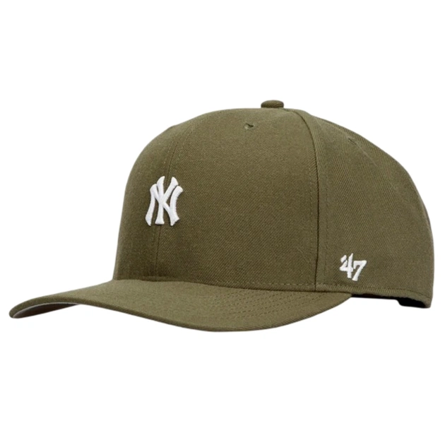 Кепка 47 Brand Mvp DP Yankees Base Runner B-BRMDP17WBP-SW оливковий (196505372404) - зображення 1