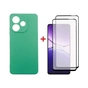 Чохол до мобільного телефона Dengos Oppo A5 Pro Case Soft + 2 Glass (Mint) (DG-CTG2P-25) - зменшене зображення 1
