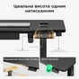 Комп'ютерний стіл Anda Seat Xtreme Black (AD-D-DD1-1400-07-B) - зменшене зображення 11