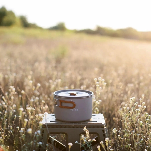 Котел туристичний Tribe Pot 3 л Alu алюмінієвий grey (T-FH-0015-grey) - picture 9