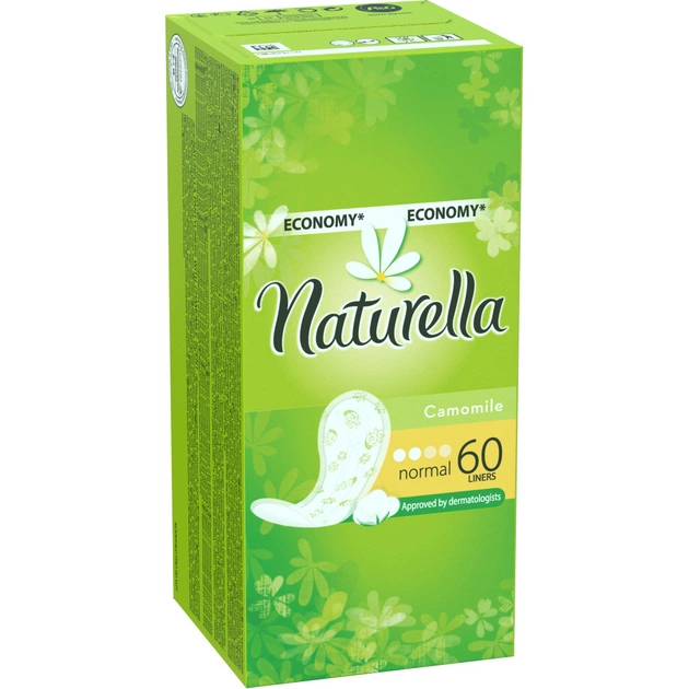 Щоденні прокладки Naturella Camomile Normal 60 шт (4015400240372) - изображение 1