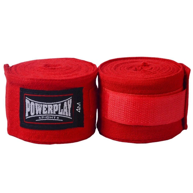 Бинт для спорту PowerPlay 3047 4 м Red (PP_3047_4m_Red) - зображення 1