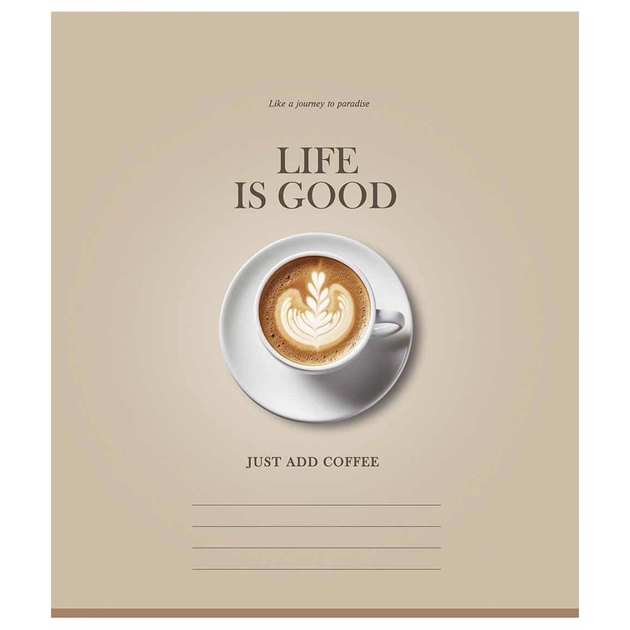 Тетрадь Школярик Life is good 48 листов линия (048-3670L) - изображение 1
