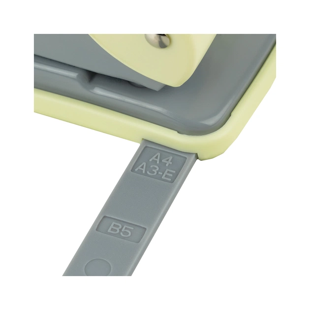 Діркопробивач Axent Welle-2 з пластиковий верх, 20 арк,Pastelini, жовтий (3820-08-A) - picture 4