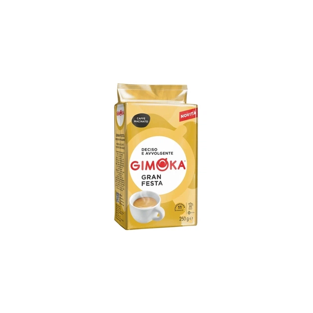Кава Gimoka GRAN FESTA мелена 250 г (8003012000138) - зображення 1