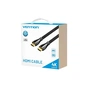 Кабель мультимедійний HDMI M to HDMI M 8.0m V2.0 4K60Hz braided zinc alloy black Vention (ALMBK) - зменшене зображення 3