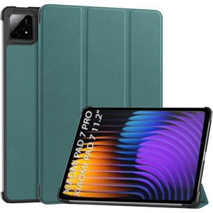 Чохол до планшета BeCover Smart Case Xiaomi Pad 7 / 7 Pro 11.2" Dark Green (712801) зображення 1