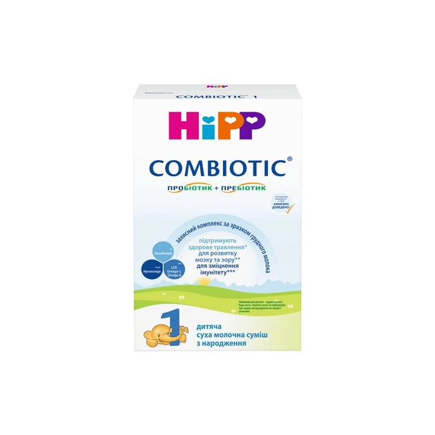 Дитяча суміш HiPP Combiotic 1 початкова 300 г (9062300138822) - зображення 1