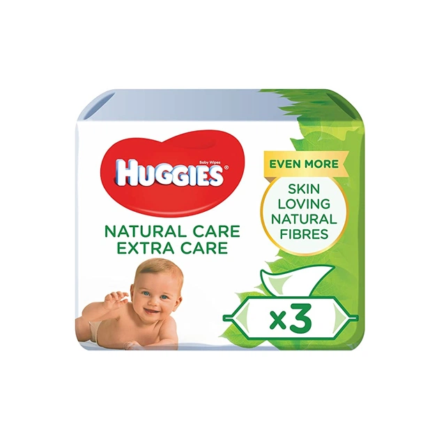 Дитячі вологі серветки Huggies N'Care Extra Care 56 шт (5029053568720) - изображение 1