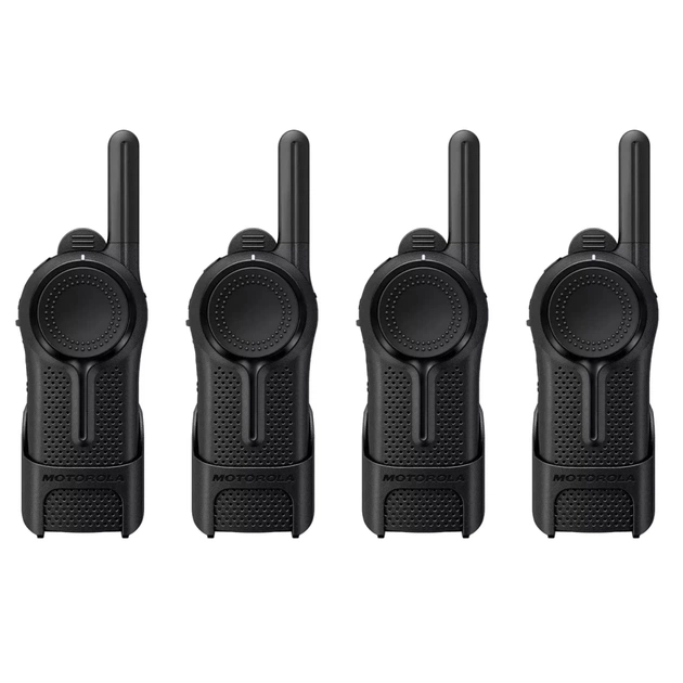 Портативна рація Motorola CLR446 0.5W PMR446 STAFF QUAD PACK (CLR0166BHLAA_Staff_4) - зображення 1