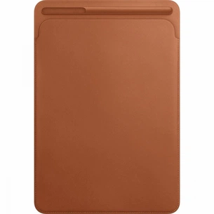 Чохол до планшета Apple Leather Sleeve for 10.5-inch iPad Pro - Saddle Brown (MPU12ZM/A) зображення 1