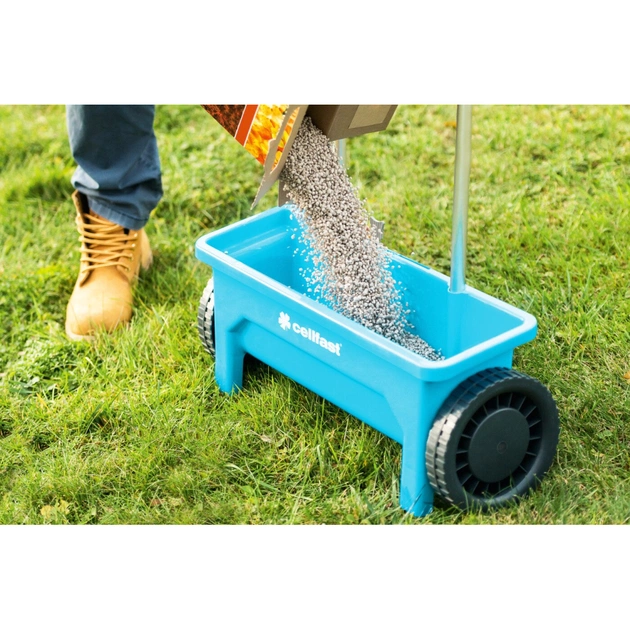 Сівалка Cellfast розкид 0.45м, гранули до 10мм, 12л (42-205) - picture 3