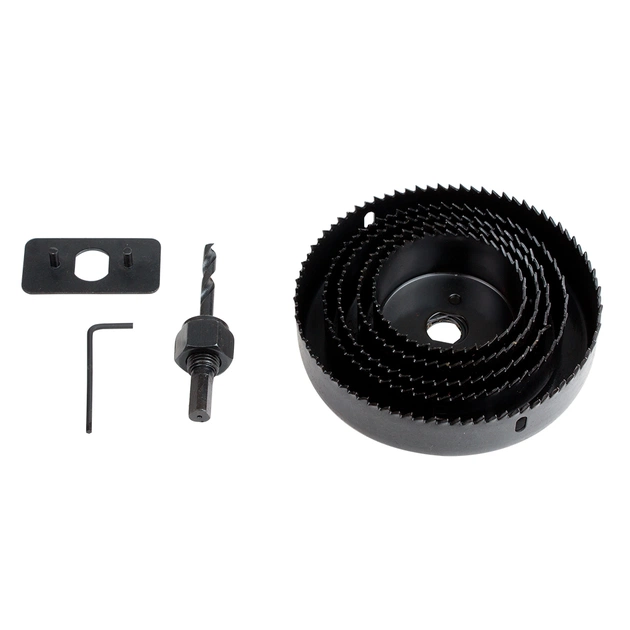 Коронка Sigma по дереву набірна 64, 76, 89, 102, 127 мм, кейс (1520081) - picture 3