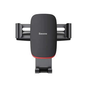 Універсальний автотримач Baseus Metal Age Gravity Car Mount (CD Version) Black (SUYL-J01) зображення 1