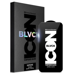 Скло захисне Armorstandart Supreme Black Icon Samsung S25 Plus / S24 Plus (ARM84628) изображение 1