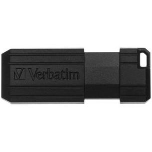 USB флеш накопичувач Verbatim 64GB Store 'n' Go PinStripe Black USB 2.0 (49065) зображення 1