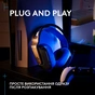 Навушники Logitech G535 Lightspeed Console Wireless Black (939-002219) - зменшене зображення 9