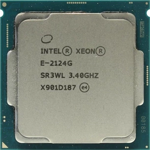 Процесор серверний Dell Xeon E-2124G 4C/4T/3.4GHz/8MB/FCLGA1151/OEM (338-BOSN) зображення 1