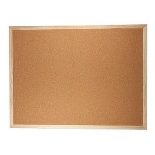 Офісна дошка Buromax JOBMAX corky, 90x120см, fabrikoid frame (BM.0015) изображение 1
