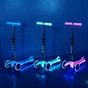 Самокат Micro Mini Deluxe Glow LED Арктичний синій (MMD215) - уменьшенное изображение 8