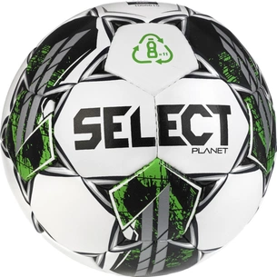 М'яч футбольний Select Planet v23 білий, зелений Уні 5 (5703543315963) зображення 1